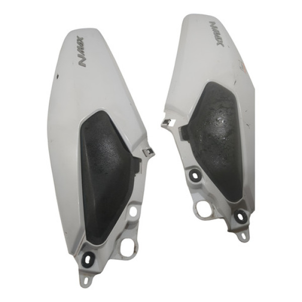 Par Carenagem Lateral Nmax 160 2017 2018 2019 2020 Original Branco