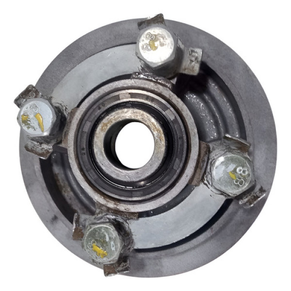 Flange Da Coroa Completo Dafra Super 50 2011 2012 2013 2018 Cinza