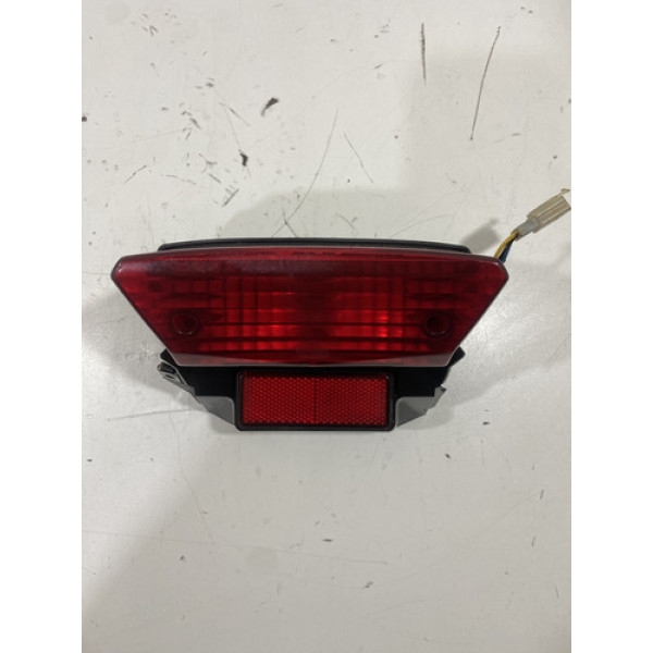 Lanterna Traseira Yamaha 1 Linha Pesada Vermelha Vermelho