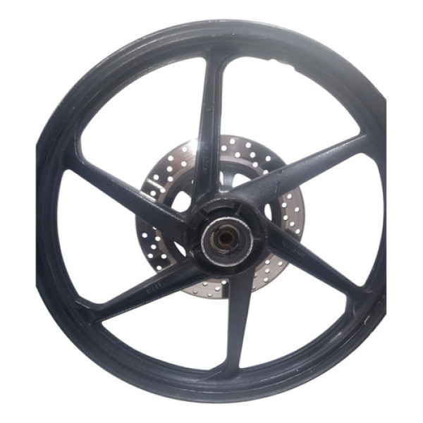 Roda Dianteira Ybr 125 2001 2002 2003 2004 2005  2006 2008 Preto
