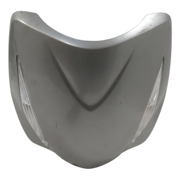 Carenagem Bico Frontal  Biz 125 Ks 2006 2007 2008 Cinza-escuro