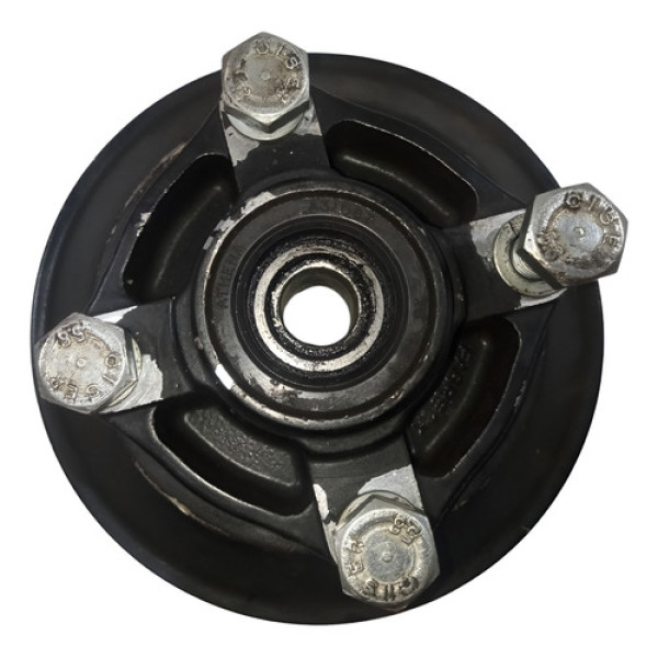 Suporte Flange Cubo Coroa Honda Cg 150 Titan 2007 2008 2009 Preto