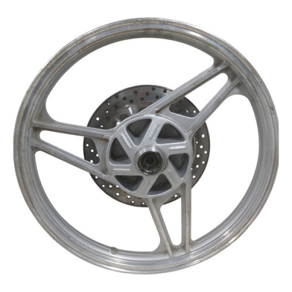 Roda Dianteira  Sundown Max 125 2004 2005 2006 2007 2012 Cinza