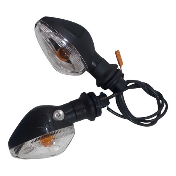 Par De Seta Pisca Cg Titan 2025 Seminovo Original Trasparente