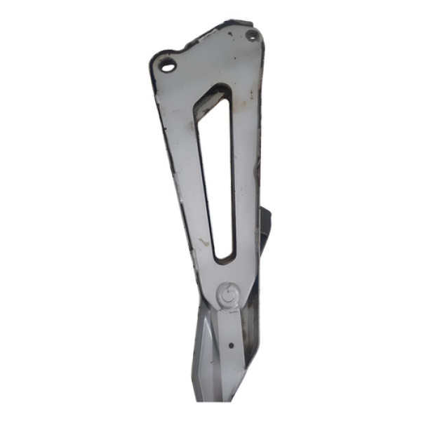 Suporte Pedaleira Esquerdo Ybr 125 2001 2002 2003 2004 2008 Prateado