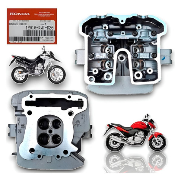 Cabeçote Cb 300 Xre 300 2023 Vela Fina Longa Original Honda