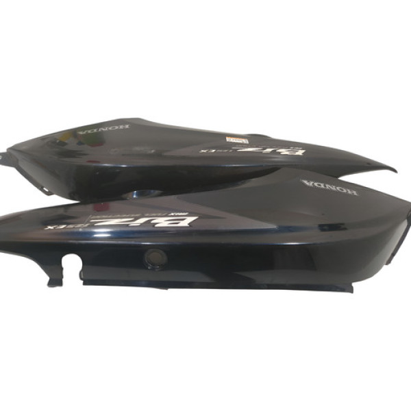 Carenagem Traseira  Biz 125 Ex 2006 2007 2008 2009 2010 Azul-petróleo