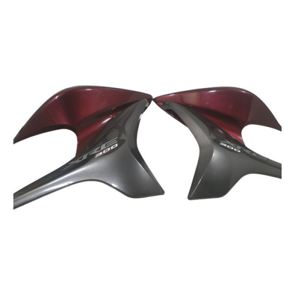 Par Aba Tanque Original  Xre 300 2010 2011 2012 2013 2015 Bordô