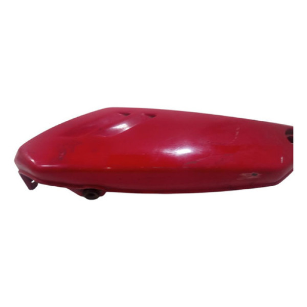 Tampa Lateral Esquerda Vermelha Crypton 105  Yamaha 2000 Vermelho
