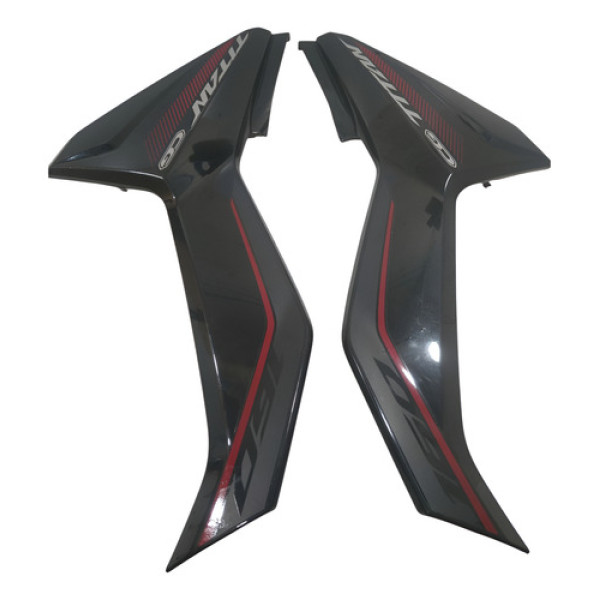 Tampa Lateral Aba Tanque Titan 160 Original Usado 2024 Preto