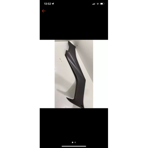 Carenagem Lateral Honda Uma Peça - Manx 2022 Original Preto